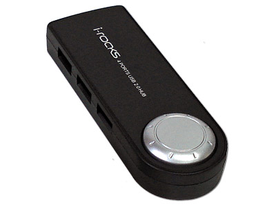 IR-4650 USB2.0 3+1 port hub with cable retractable