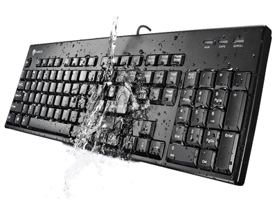 IRK32W-BK WASHABLE KEYBOARD