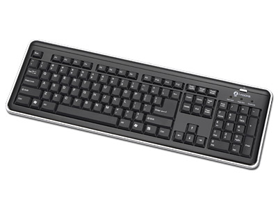 KR-6170 BLACK X-SLIM KEYBOARD