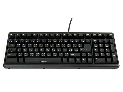 KR-6230 Compact MX Mechanical Switch Gaming Keyboard Two Integrated USB 2.0 Ports
