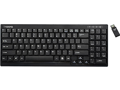 RF-6520 RF 2.4GHz Ultra Slim 1.5 Area Wireless Keyboard w/ NUMBER PAD