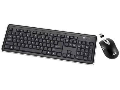 RF-6577L 2.4 GHz Wireless Keyboard and Laser Mouse