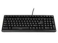 KR-6230 Compact MX Mechanical Switch Gaming Keyboard Two Integrated USB 2.0 Ports