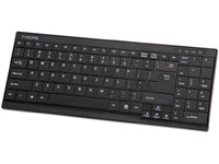 RF-6490-BK Cordless 2.4GHz Compact Keyboard