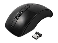 I-Rocks RF-7700L-BK 2.4 GHz Cordless Laser Mouse